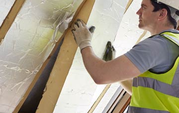 Glasphein loft insulation