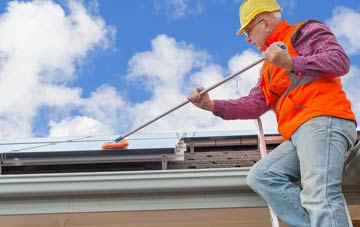 Glasphein soft wash roof cleaning