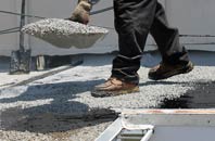 find rated Glasphein flat roofing replacement companies